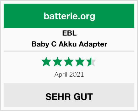 EBL Baby C Akku Adapter Test
