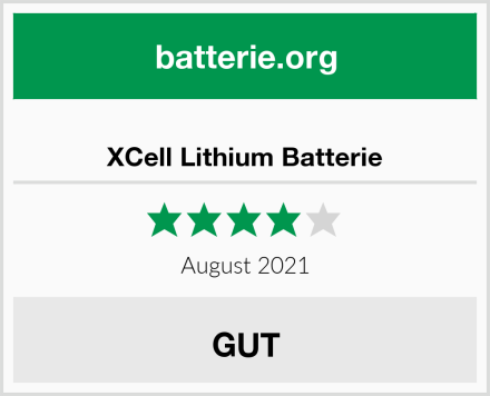  XCell Lithium Batterie Test