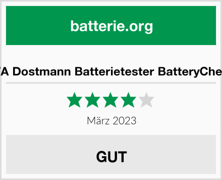  TFA Dostmann Batterietester BatteryCheck Test