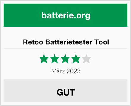  Retoo Batterietester Tool Test
