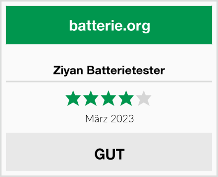  Ziyan Batterietester Test