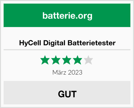  HyCell Digital Batterietester Test