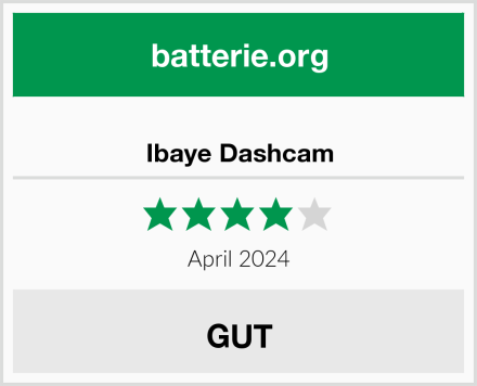  Ibaye Dashcam Test