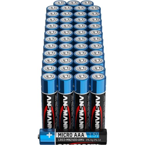 Ansmann Batterien AAA Alkaline Größe LR03