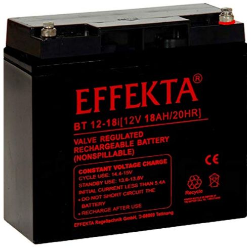 Effekta BT 12-18i / 12V 18Ah AGM Blei Akku Batterie