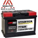 Langzeit Batterien Autobatterie 12V 77AH 720A/EN