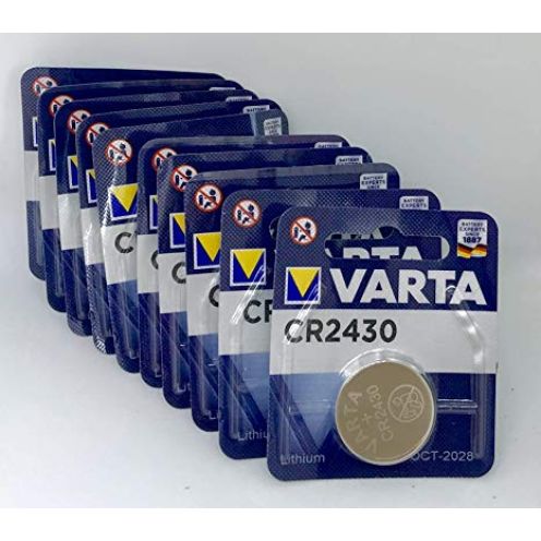 Varta CR2430 Knopfzelle 3V Batterie 10er Set