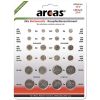  Arcas 12752400 Alkaline und Lithium Knopfzellensortiment