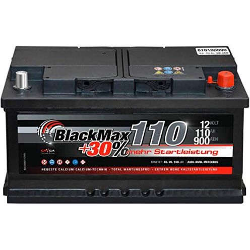  Black Max Autobatterie 12V 110Ah 900A