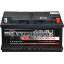 &nbsp; Black Max PKW Starter Auto Batterie 12 V 100Ah 870A/EN