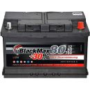 &nbsp; BlackMax Autobatterie 80Ah 12V