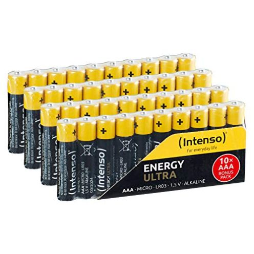  Intenso 7501510 Energy Ultra AAA Micro LR03 Alkaline Batterien