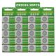 &nbsp; JZHUAZ 20 Stück CR2016 3V Lithium Knopfzelle Test