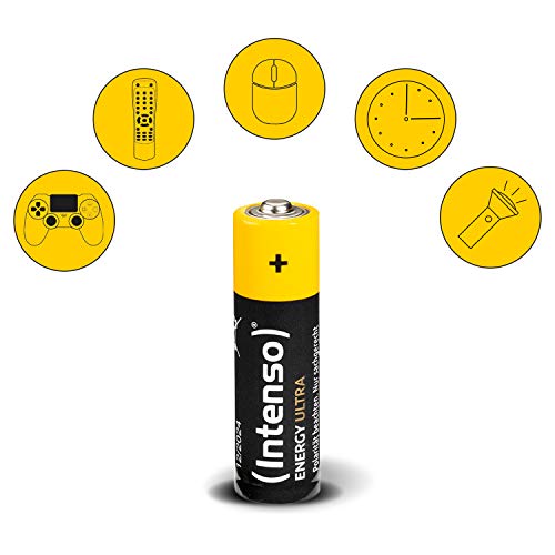 Intenso 7501510 Energy Ultra AAA Micro LR03 Alkaline Batterien | Batterie  Test 2024